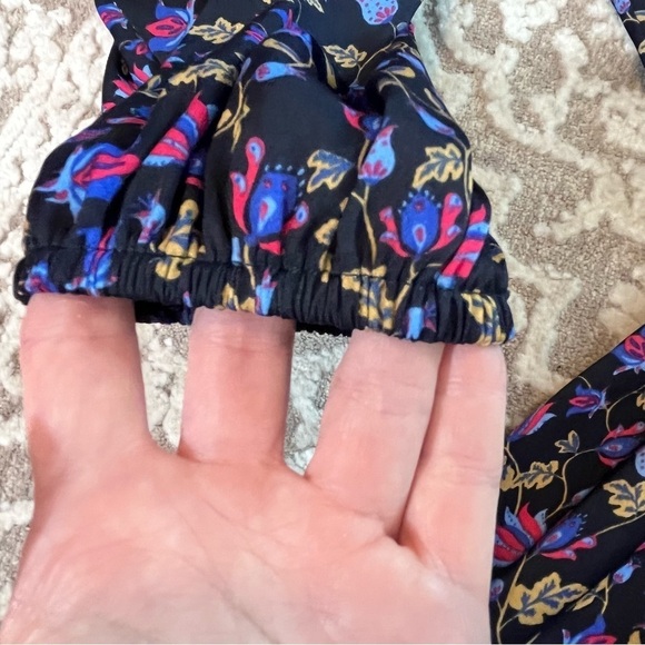 NWT Banana Republic Balloon Sleeve Tie Waist Floral Dress - Picture 12 of 14